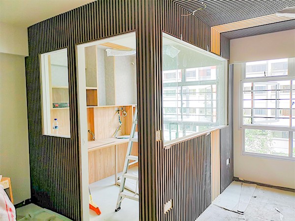 Fluted Panel For Kitchen