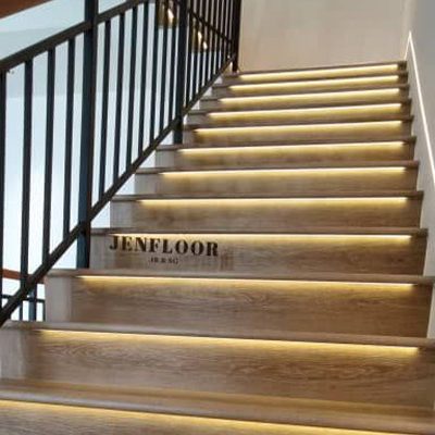 Jenfloor SPC Flooring For Staircase