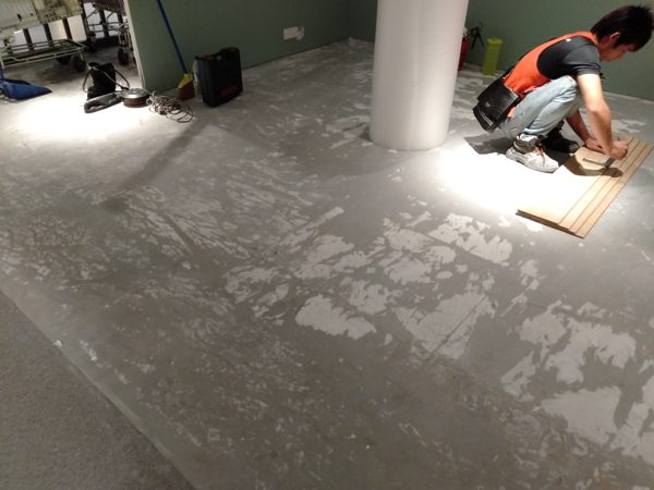 Laminate Flooring Installation IKEA Tebrau (BEFORE)