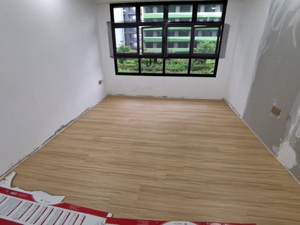 Vinyl Flooring Installation At Mount Austin (AFTER)