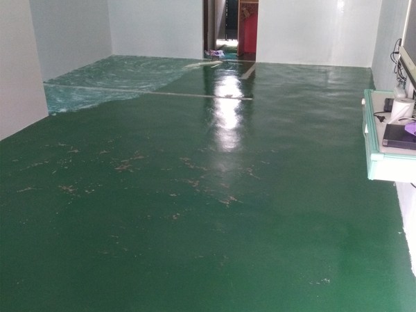 Vinyl Flooring Installation Pontian (BEFORE)