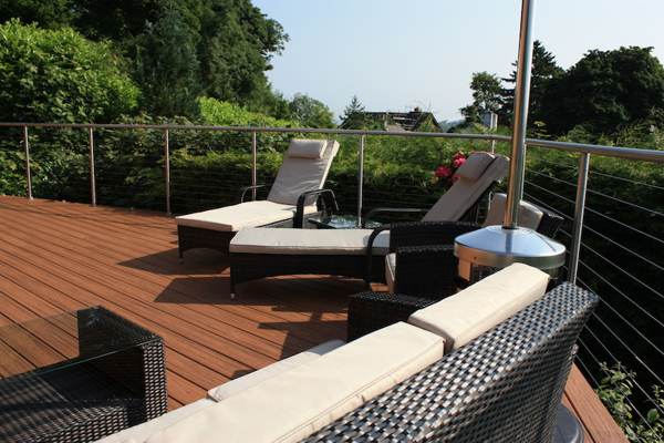 capped composite decking for patio